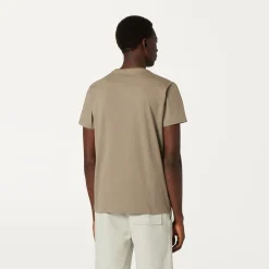 K-WAY Le Vrai Edouard - T-Shirtstop - T-Shirt - Unisex - Beige Taupe Shop