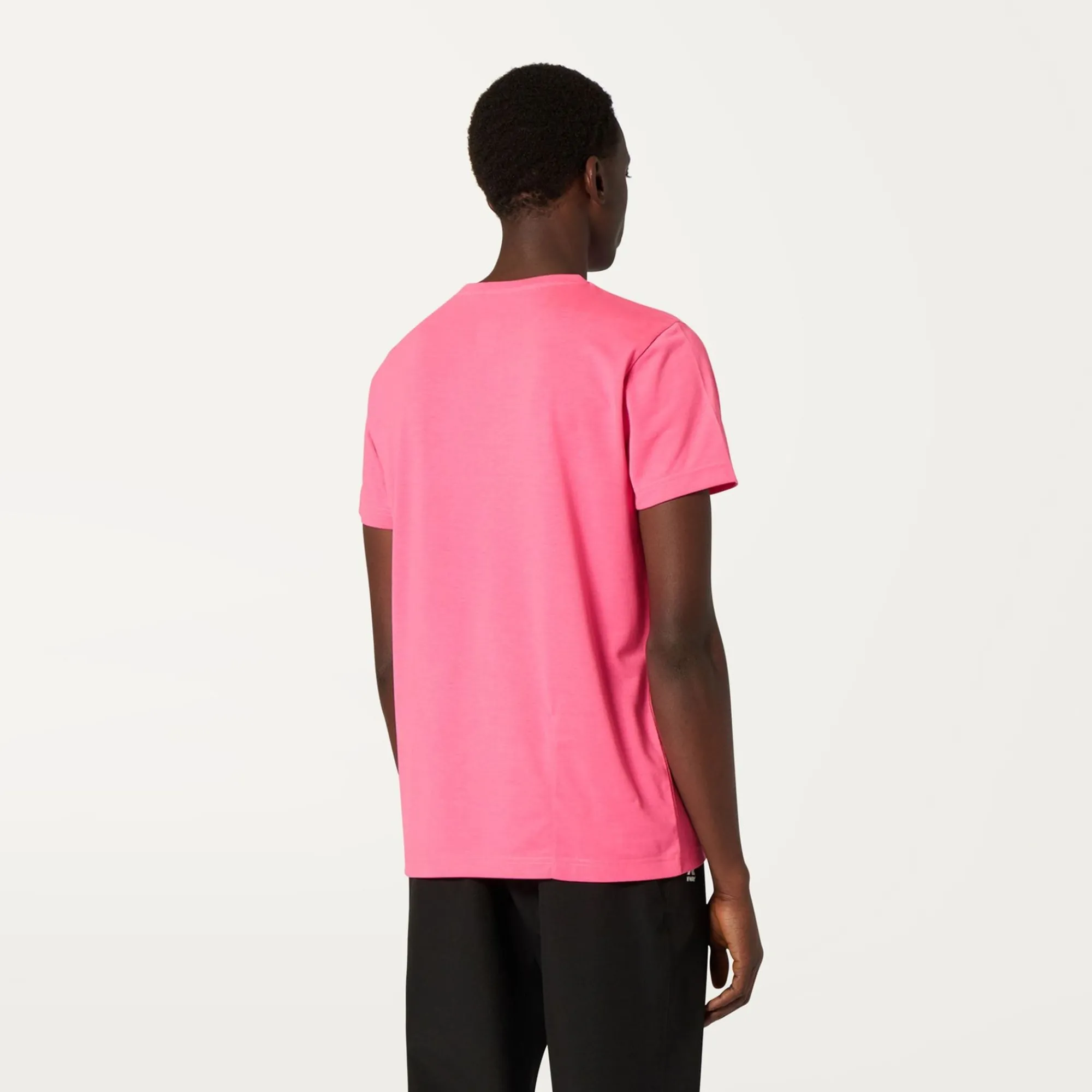 K-WAY Le Vrai Edouard Fluo - T-Shirtstop - T-Shirt - Unisex - Pink Intense Sale