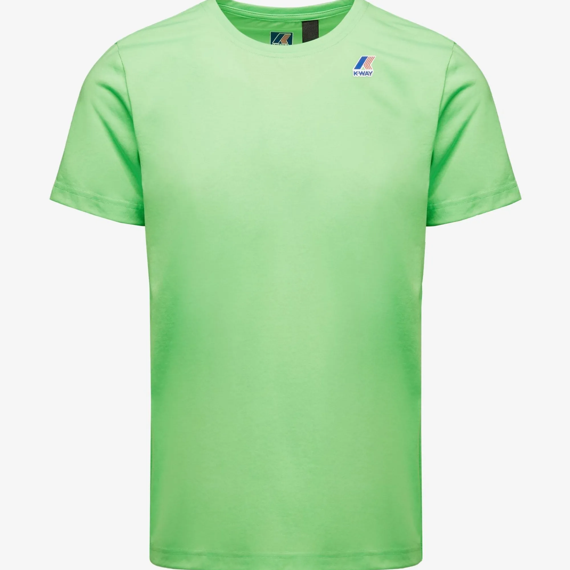 K-WAY Le Vrai Edouard Fluo - T-Shirtstop - T-Shirt - Unisex - Green Fluo Shop
