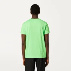 K-WAY Le Vrai Edouard Fluo - T-Shirtstop - T-Shirt - Unisex - Green Fluo Shop
