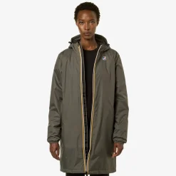 K-WAY Le Vrai 3.0Eiffel Warm - Jackets - 3/4 Length - Unisex - Green Blackish Hot