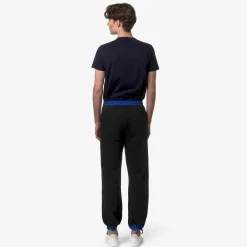 K-WAY Le Vrai Medard Nylon Pc - Pants - Sport Trousers - Unisex - Black Pure-Blue Royal Marine Sale