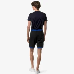 K-WAY Le Vrai Nestor Nylon Pc - Shorts - Sportshorts - Unisex - Black Pure-Blue Royal Marine Store