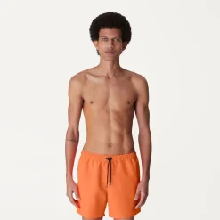 K-WAY Le Vrai Olivier - Bathing Suits - Swimming Trunk - Man - Orange Lt Store