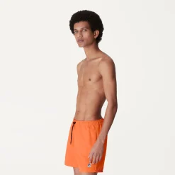 K-WAY Le Vrai Olivier - Bathing Suits - Swimming Trunk - Man - Orange Lt Store