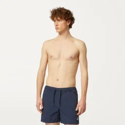K-WAY Le Vrai Olivier - Bathing Suits - Swimming Trunk - Man - Blue Depth Fashion