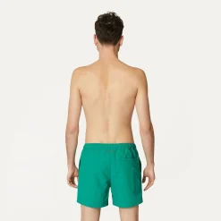 K-WAY Le Vrai Olivier - Bathing Suits - Swimming Trunk - Man - Green Cheap