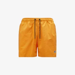 K-WAY Le Vrai Olivier - Bathing Suits - Swimming Trunk - Man - Orange Saffron Sale
