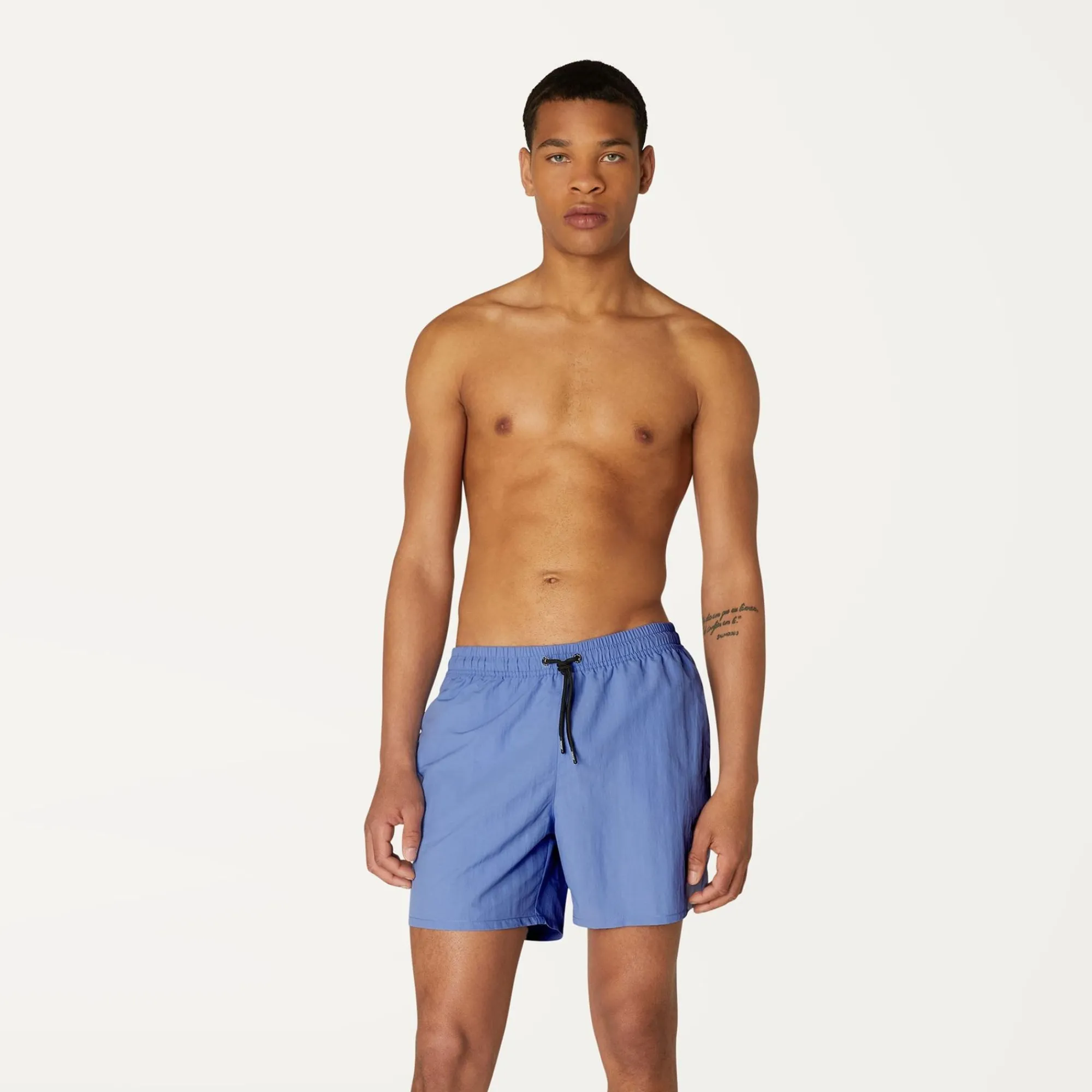 K-WAY Le Vrai Olivier - Bathing Suits - Swimming Trunk - Man - Azure Dk Cheap