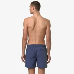 K-WAY Le Vrai Olivier - Bathing Suits - Swimming Trunk - Man - Blue Indigo Sale