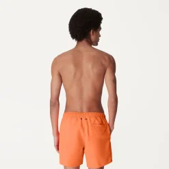 K-WAY Le Vrai Olivier - Bathing Suits - Swimming Trunk - Man - Orange Lt Best