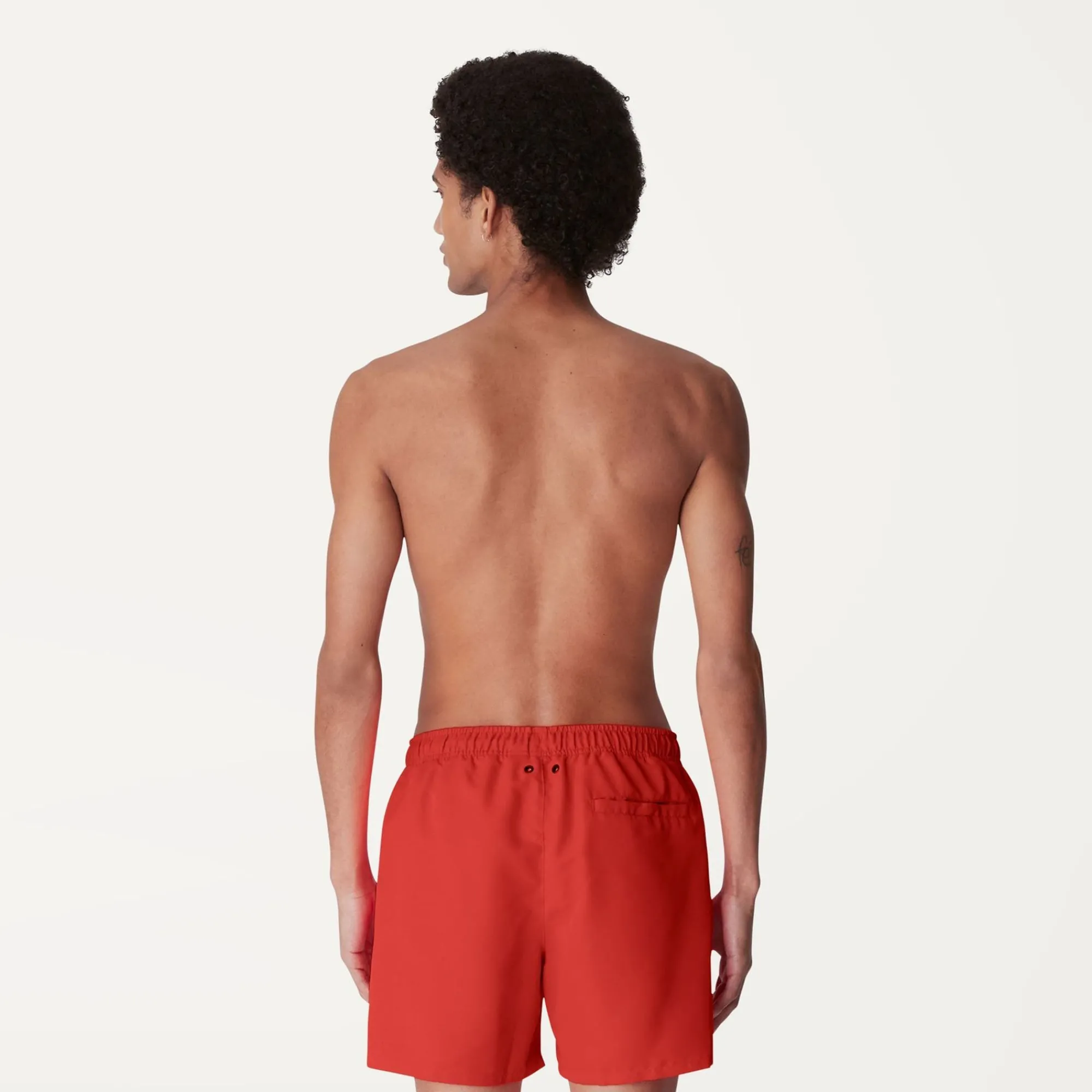 K-WAY Le Vrai Olivier - Bathing Suits - Swimming Trunk - Man - Red Papavero Fashion