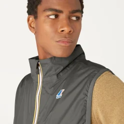 K-WAY Le Vrai 3.0Rouland Warm - Jackets - Vest - Unisex - Green Blackish Online