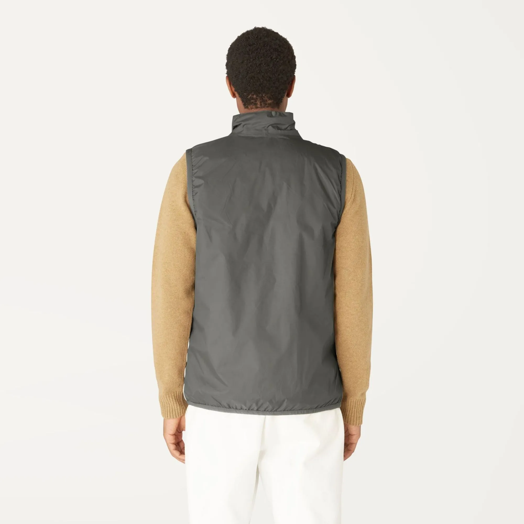 K-WAY Le Vrai 3.0Rouland Warm - Jackets - Vest - Unisex - Green Blackish Online