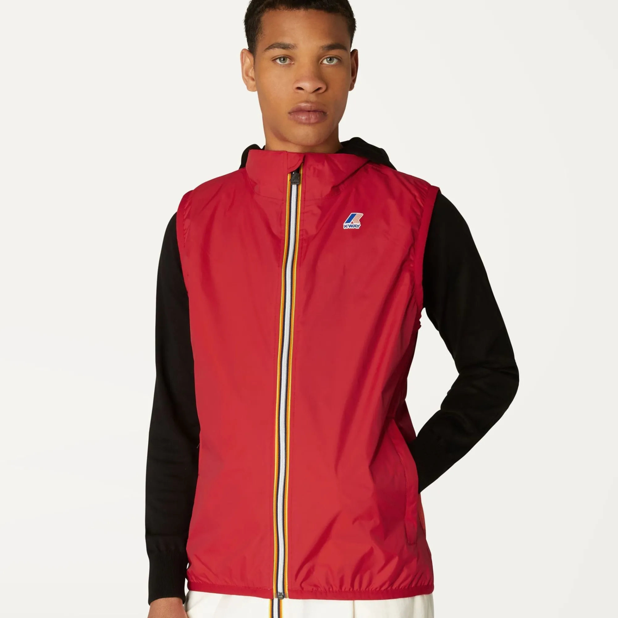 K-WAY Le Vrai 3.0Rouland Warm - Jackets - Vest - Unisex - Red Shop
