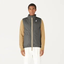 K-WAY Le Vrai 3.0Rouland Warm - Jackets - Vest - Unisex - Green Blackish Store