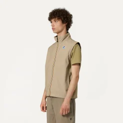 K-WAY Le Vrai 3.0Rouland Warm - Jackets - Vest - Unisex - Beige Taupe Outlet