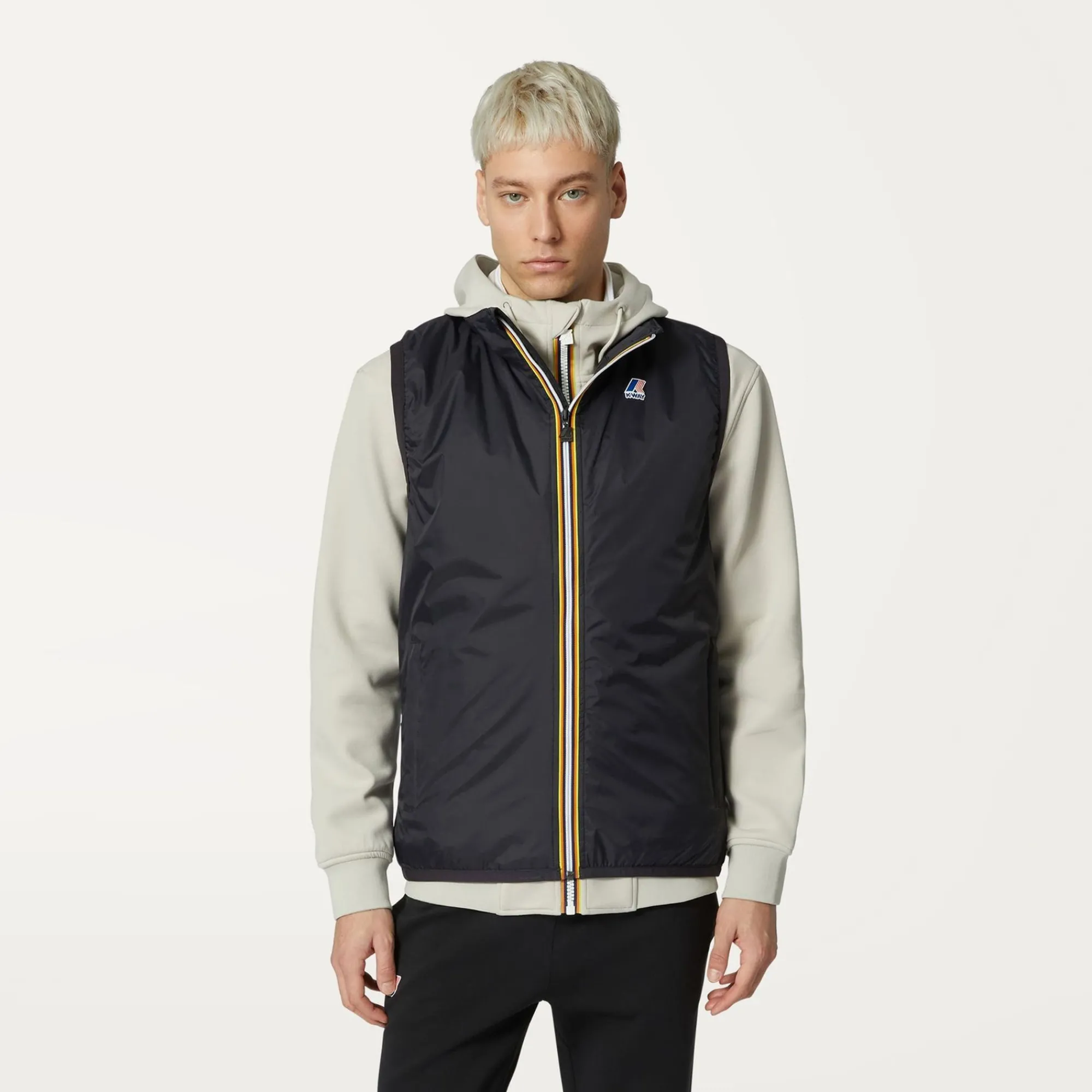 K-WAY Le Vrai 3.0Rouland Warm - Jackets - Vest - Unisex - Black Pure Shop