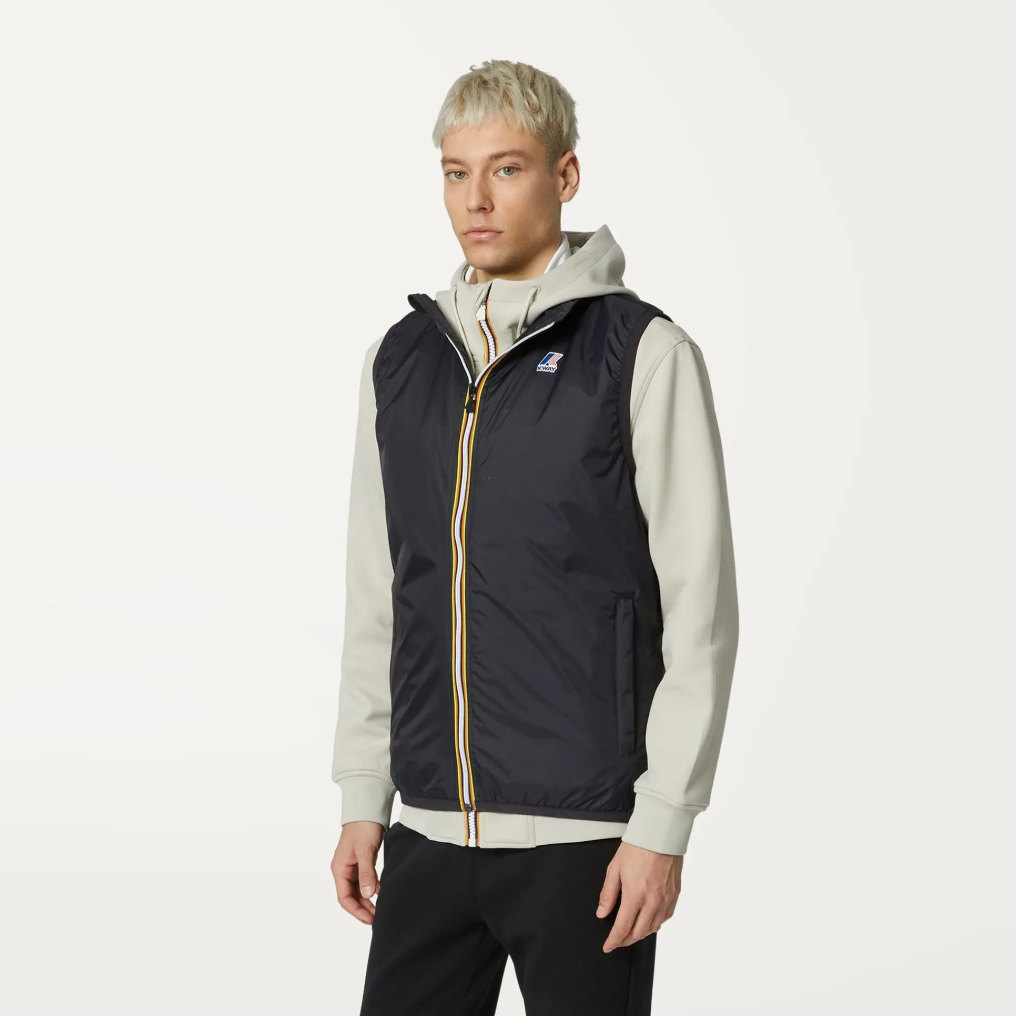 K-WAY Le Vrai 3.0Rouland Warm - Jackets - Vest - Unisex - Black Pure Shop