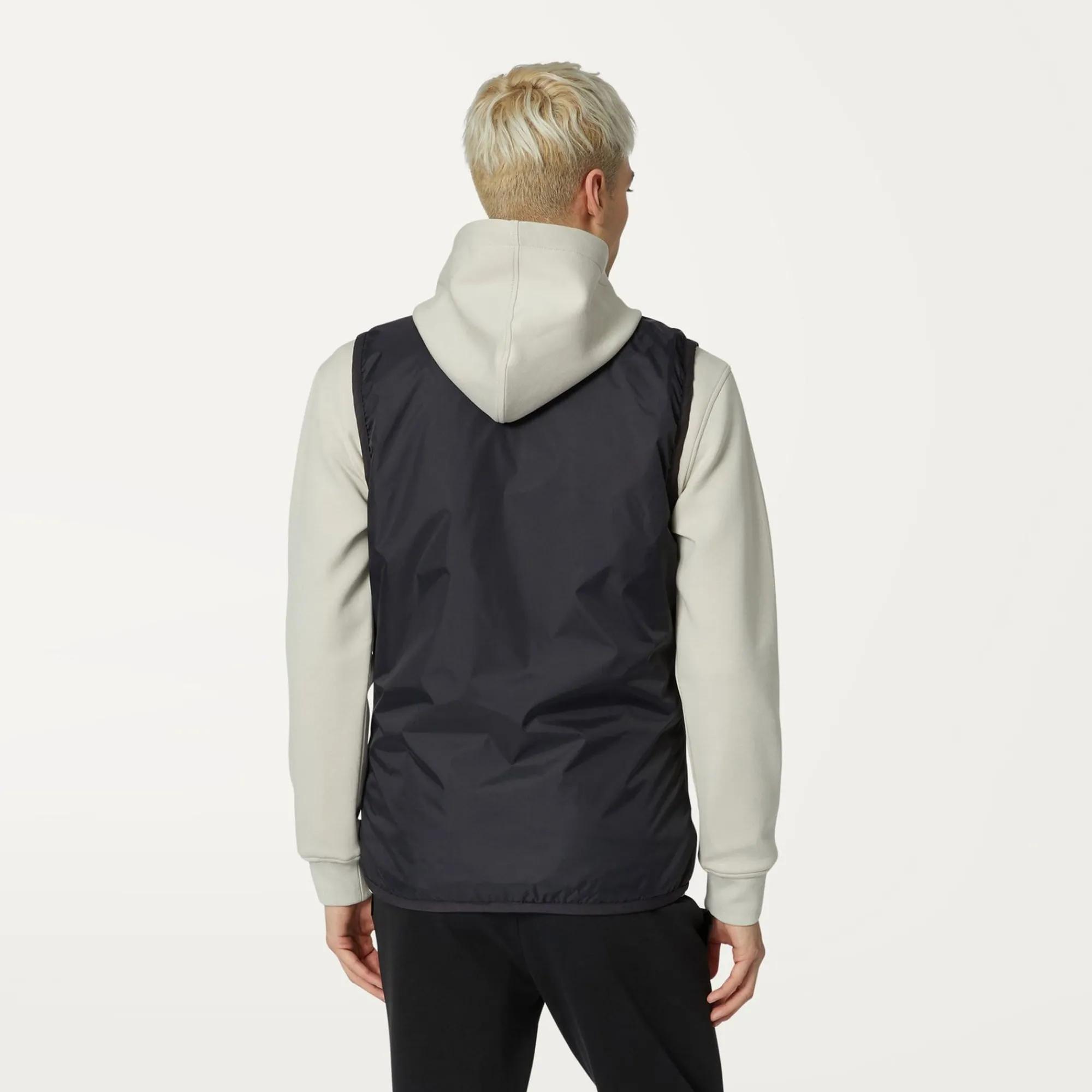 K-WAY Le Vrai 3.0Rouland Warm - Jackets - Vest - Unisex - Black Pure Shop
