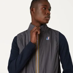 K-WAY Le Vrai 3.0Rouland Warm - Jackets - Vest - Unisex - Grey Smoke Outlet