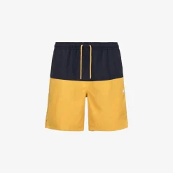 K-WAY Lenon - Bathing Suits - Swimming Trunk - Man - Blue D-Yellow M Online