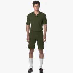 K-WAY Leoben Knitted - Shorts - Sportshorts - Unisex - Green Sphagnum Discount