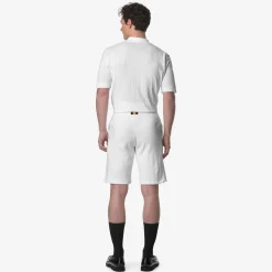 K-WAY Leoben Knitted - Shorts - Sportshorts - Unisex - White Shop