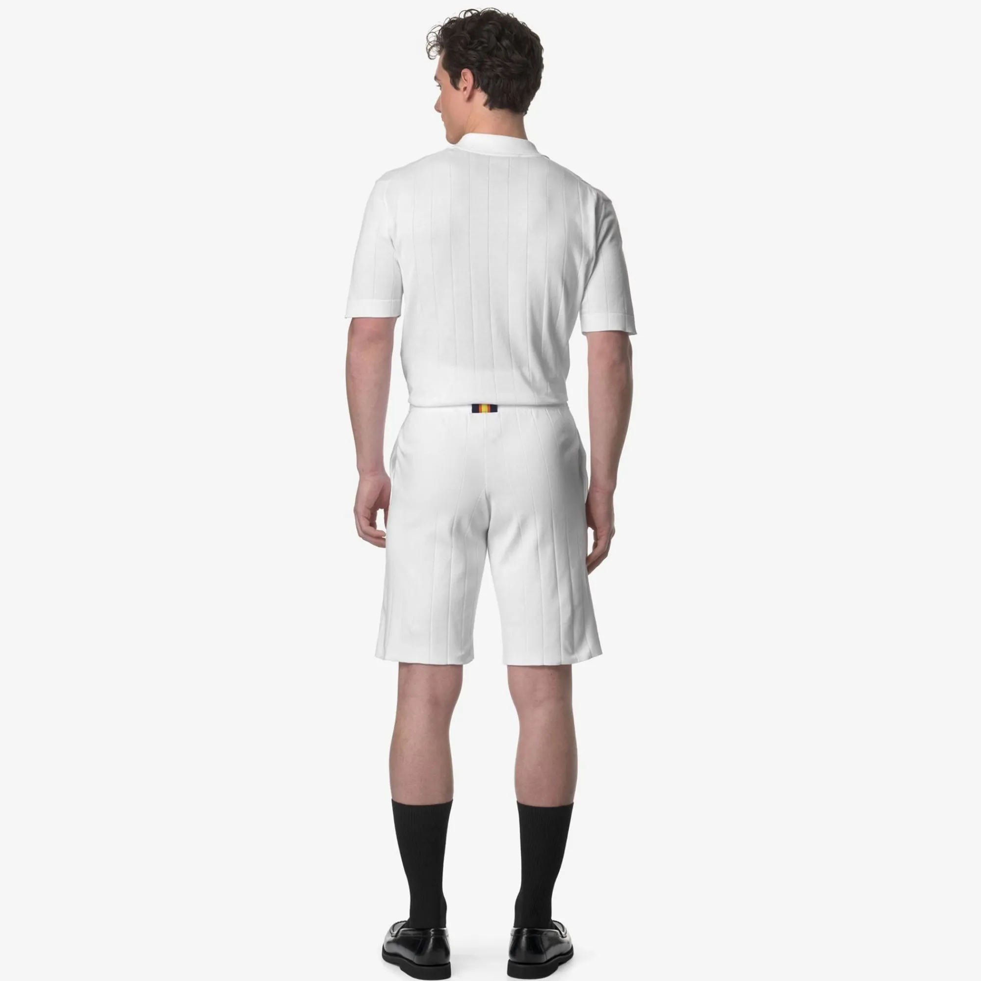 K-WAY Leoben Knitted - Shorts - Sportshorts - Unisex - White Shop