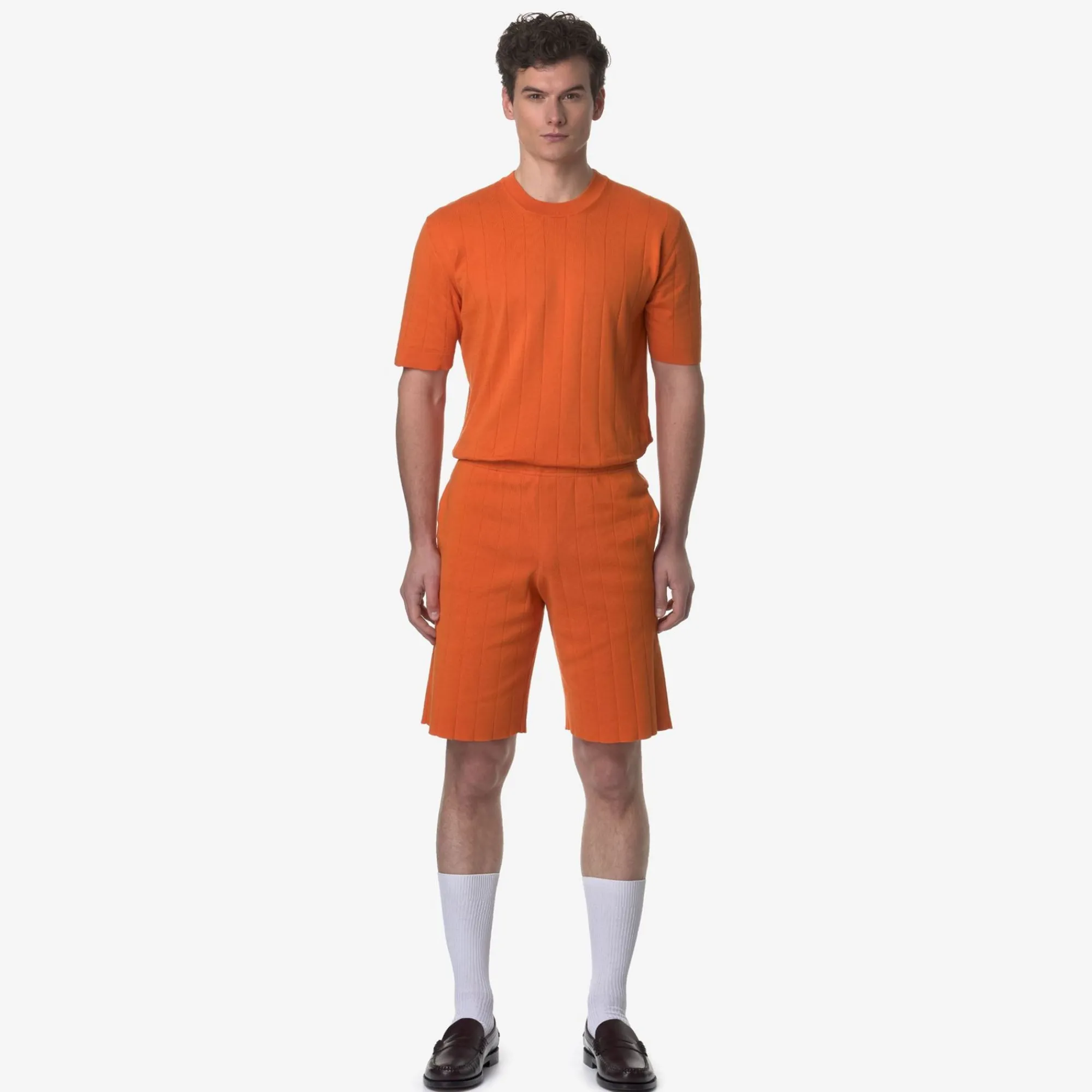K-WAY Leoben Knitted - Shorts - Sportshorts - Unisex - Orange Store