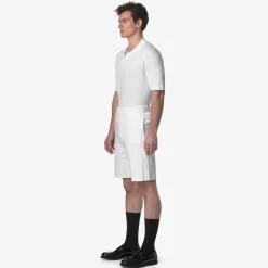 K-WAY Leoben Knitted - Shorts - Sportshorts - Unisex - White Best Sale