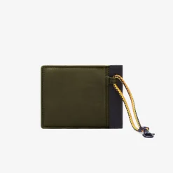 K-WAY Leschelle - Small Accessories - Wallet - Unisex - Green Blackish Clearance