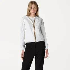 K-WAY Lil Plus.Dot - Jackets - Short - Woman - White Snow Sale