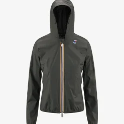 K-WAY Lil Plus.Dot - Jackets - Short - Woman - Green Blackish Hot