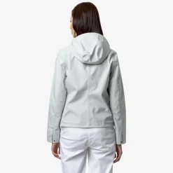 K-WAY Lilla Bonded Jersey - Jackets - Short - Woman - Grey Sage Sale
