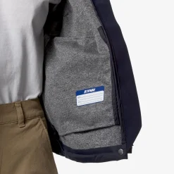 K-WAY Lilla Bonded Jersey - Jackets - Short - Woman - Blue Depth Outlet