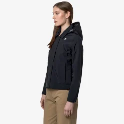 K-WAY Lilla Bonded Jersey - Jackets - Short - Woman - Blue Depth Outlet