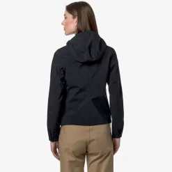 K-WAY Lilla Bonded Jersey - Jackets - Short - Woman - Blue Depth Outlet