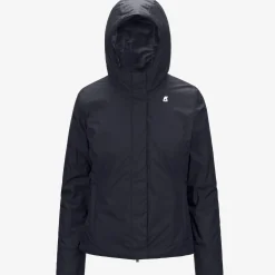 K-WAY Lily Micro Ripstop Marmotta - Jackets - Short - Woman - Blue D-Blue A Discount