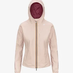K-WAY Lily Plus.2 Reversible - Jackets - Short - Woman - Pink Gardenia-Red Dk Discount