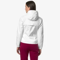 K-WAY Lily Plus.2 Reversible - Jackets - Short - Woman - White-Red D Best