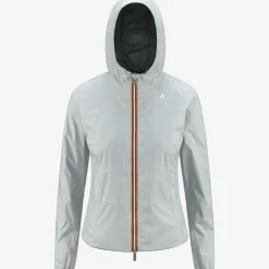 K-WAY Lily Plus.2 Reversible - Jackets - Short - Woman - Grey S-Green P Flash Sale