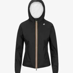 K-WAY Lily Plus.2 Reversible - Jackets - Short - Woman - Black P-White Flash Sale