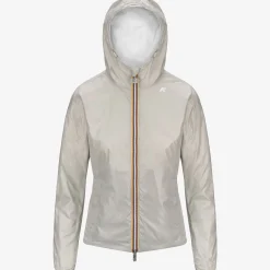K-WAY Lily Plus.2 Reversible - Jackets - Short - Woman - White-Beige Store