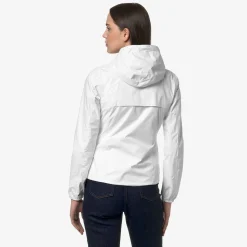 K-WAY Lily Plus.2 Reversible - Jackets - Short - Woman - White-Beige Store