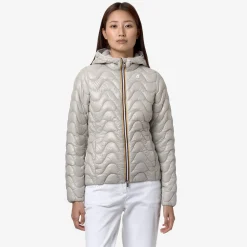 K-WAY Lily Quilted Warm - Jackets - Short - Woman - Beige Lt Outlet