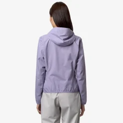 K-WAY Lily Stretch Dot - Jackets - Short - Woman - Violet Glicine Cheap