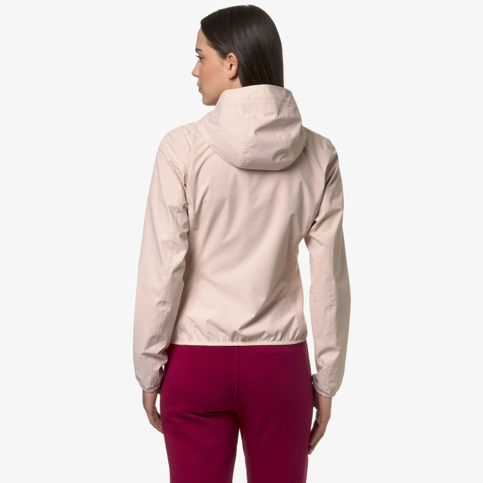 K-WAY Lily Stretch Dot - Jackets - Short - Woman - Pink Gardenia Outlet