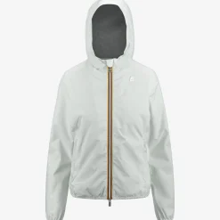 K-WAY Lily Stretch Poly Jersey - Jackets - Short - Woman - Grey Sage Hot