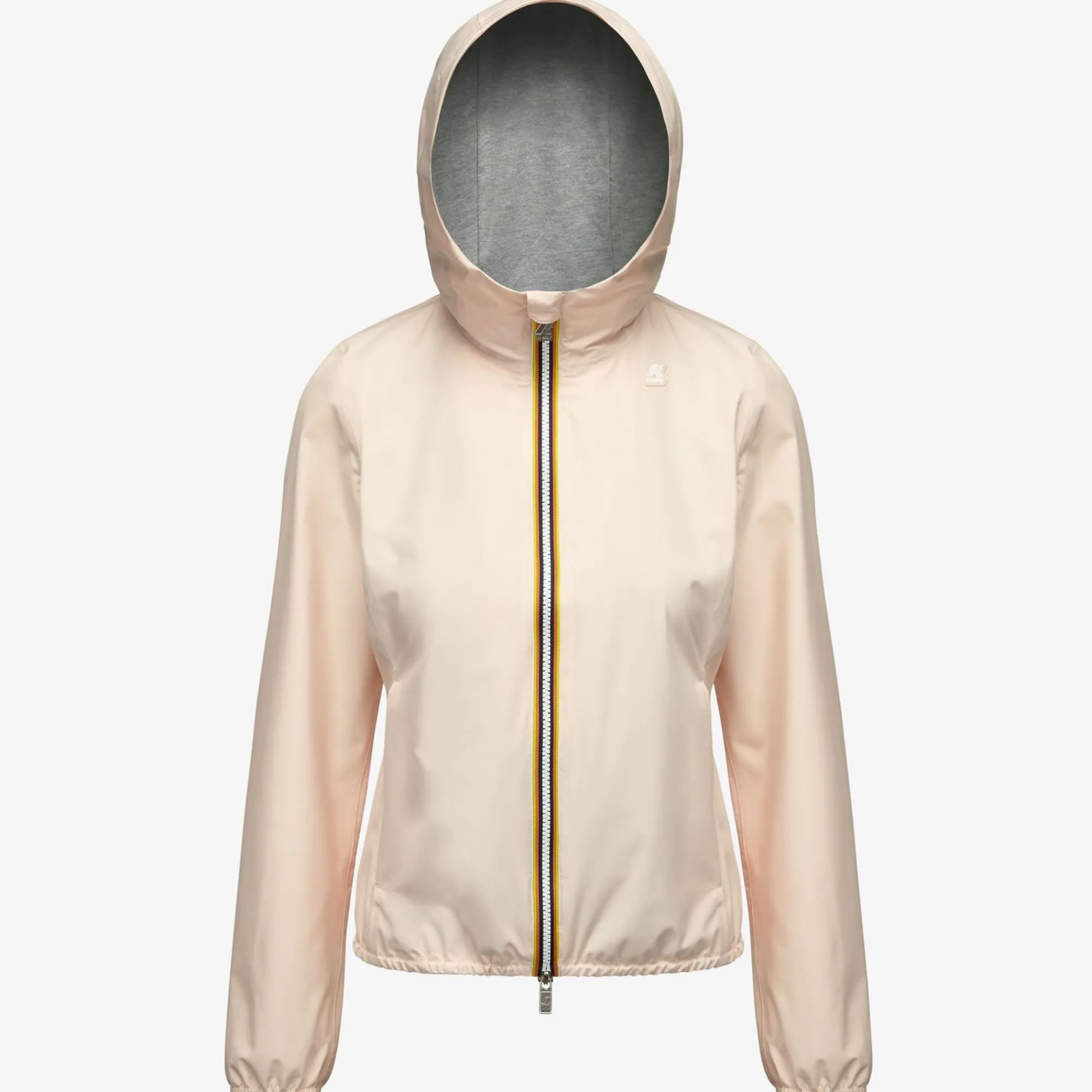 K-WAY Lily Stretch Poly Jersey - Jackets - Short - Woman - Pink Cloud Cheap